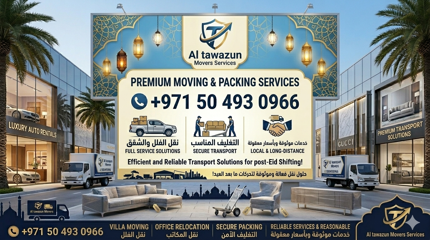 Al Tawazun Movers and Relocation Services – Safe, Professional & Reliable Moving Solutions